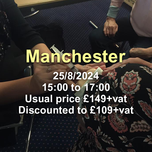 Face-to-Face Workshop Training – Manchester (Altrincham) Workshops