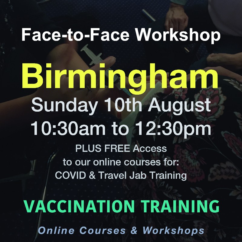 Face-to-Face Workshop Training – Birmingham Workshops